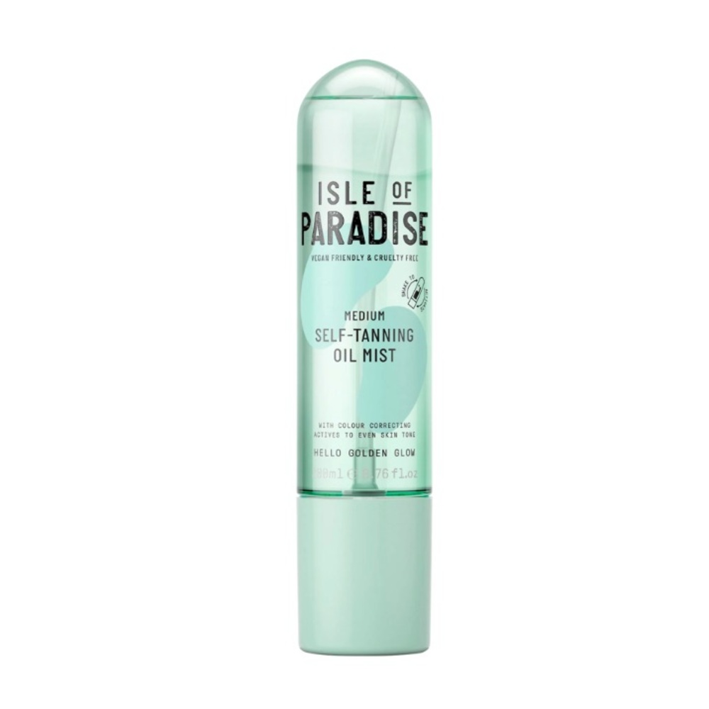 💎 Isle of Paradise Self-Tanning Oil Mist in Shade Medium New Full-Size